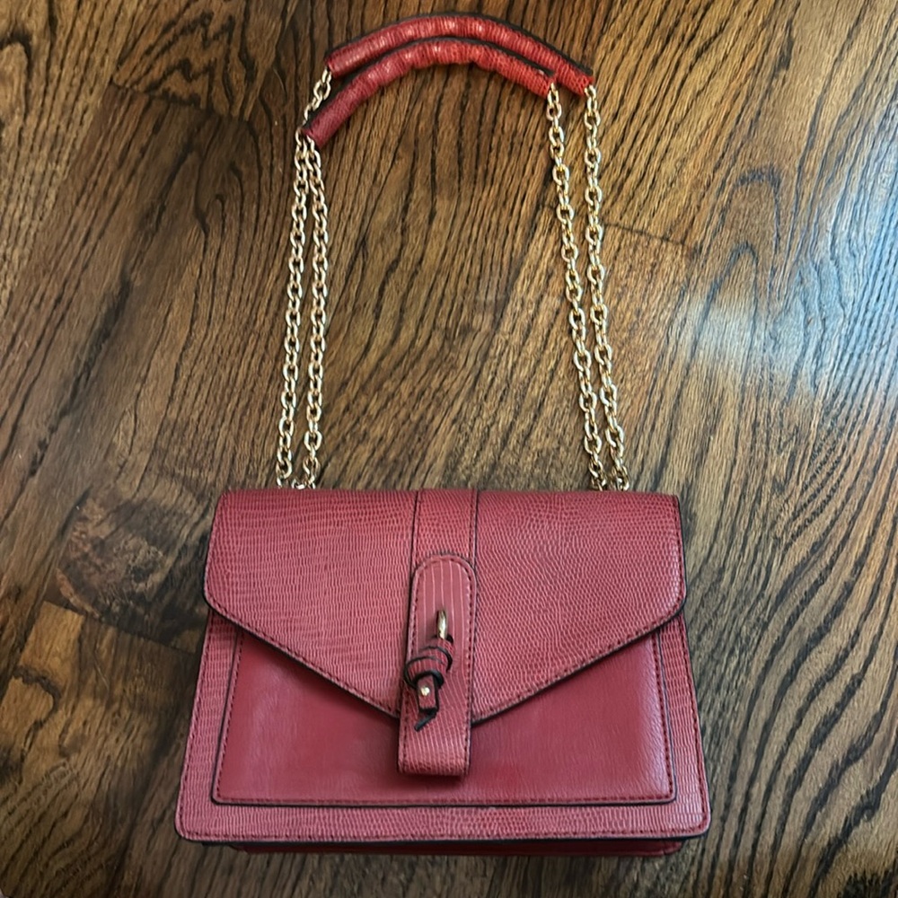 Aldo red handbag